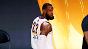 LeBron James se fue molestó en el tercer partido