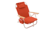 orange sunny life best beach chair