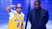 Iverson compartió su era de jugador activo con el fallecido astro histórico de los Lakers