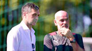 Paolo Maldini e Stefano Pioli