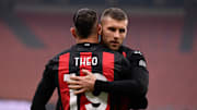 Theo Hernandez e Ante Rebic