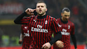 Ante Rebic is Milan's top scorer this season with 12 goals - despite barely featuring in the first half of the season
