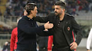 Vincenzo Montella and Gennaro Gattuso have both had spells in charge of Milan in recent seasons