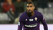 Kevin-Prince Boateng in action for Serie A side Fiorentina in 209/20