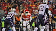 Chiefs LB Dee Ford against the Patriots in the 2019 AFC Championship Game