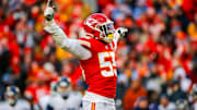 Kansas City Chiefs defensive end Frank Clark