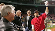 Kevin Millar Before Game 3 of the 2004 ALCS, Yankees vs Red Sox