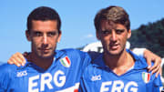 Gianluca Vialli e Roberto Mancini