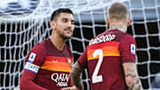 Lorenzo Pellegrini e Rick Karsdorp