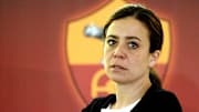 AS Roma president Rosella Sensi looks on