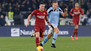 Veretout e Leiva nell'ultimo derby giocato