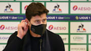 Mauricio Pochettino pour sa première conférence de presse d'après match, avec Paris.