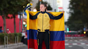 Sandra Arenas subió al podio para Colombia colgándose la presea de plata 