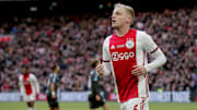 Donny van de Beek has left Ajax for Manchester United