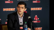 Boston Red Sox chief baseball officer Chaim Bloom speaking on Alex Cora's departure