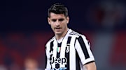 Alvaro Morata of Juventus Fc  looks on during the Serie A...