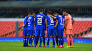 Cruz Azul previo a un partido ante el América.