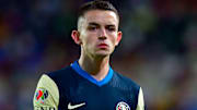 Alvaro Fidalgo jugando en el América