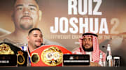 Andy Ruiz en la conferencia de prensa previo a la revancha con Anthony Joshua