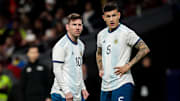 Leandro Paredes quiere compartir equipo con su capitán en la selección de Argentina.