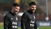 Aguero had been expecting to play with Lionel Messi 