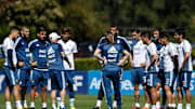 Argentina Training Session - El predio de Ezeiza.