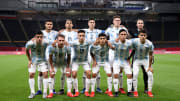Los once titulares que dispuso Fernando Bastista para el debut en Tokio 2020.