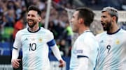 Messi, Aguero y Tagliafico en la última Copa América.