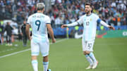 Sergio Agüero y Leo Messi, buenos amigos