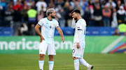Argentina v Chile: Third Place Match - Copa America Brazil 2019 - Messi y Agüero, la dupla definitiva.