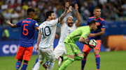 Argentina e Colômbia estarão frente a frente na semifinal da Copa América