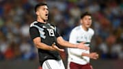 Giovanni Simeone nació en España pero juega para la selección argentina
