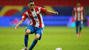 Miguel Almiron con al Selección de Paraguay