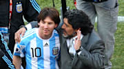 Messi se ha despedido a través de las redes sociales de Maradona