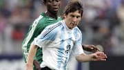 Los números de Lionel Messi en la selección argentina.