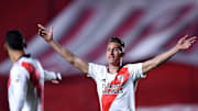 Argentinos Juniors v River Plate - Copa CONMEBOL Libertadores 2021 - Braian Romero volvió a pagar con goles.