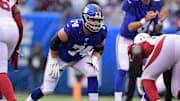 The Chiefs have signed former Giants offensive lineman Mike Remmers