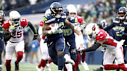 The Seahawks will be without running back Chris Carson and CJ Prosise next Sunday vs the 49ers.