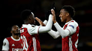 A much-rotated Arsenal side eased to victory over Dundalk on Thursday