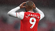 Alexandre Lacazette is likely to start for Arsenal against Spurs on Sunday