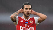 Dani Ceballos avec Arsenal. 