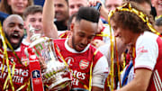 Pierre-Emerick Aubameyang, héros de la finale de FA Cup. 