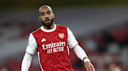 Alexandre Lacazette signed for the club from Lyon in 2017 