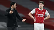 Kieran Tierney managed the full 90 against Manchester City 