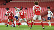 Lamela a inscrit le but de la saison lors du derby entre Arsenal et Tottenham