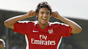 Arsenal's Mexican striker Carlos Vela ce