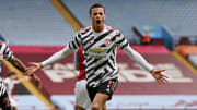 La joie de Mason Greenwood après son but face à Aston Villa.