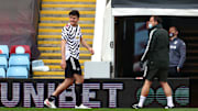 Maguire suffered an ankle injury against Aston Villa