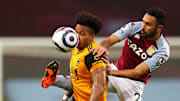 It was a battle at Villa Park 