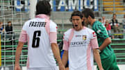 Pastore y Cavani fueron una gran dupla en el Palermo
